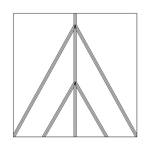 Square Rise Geo Tile Wall Tile