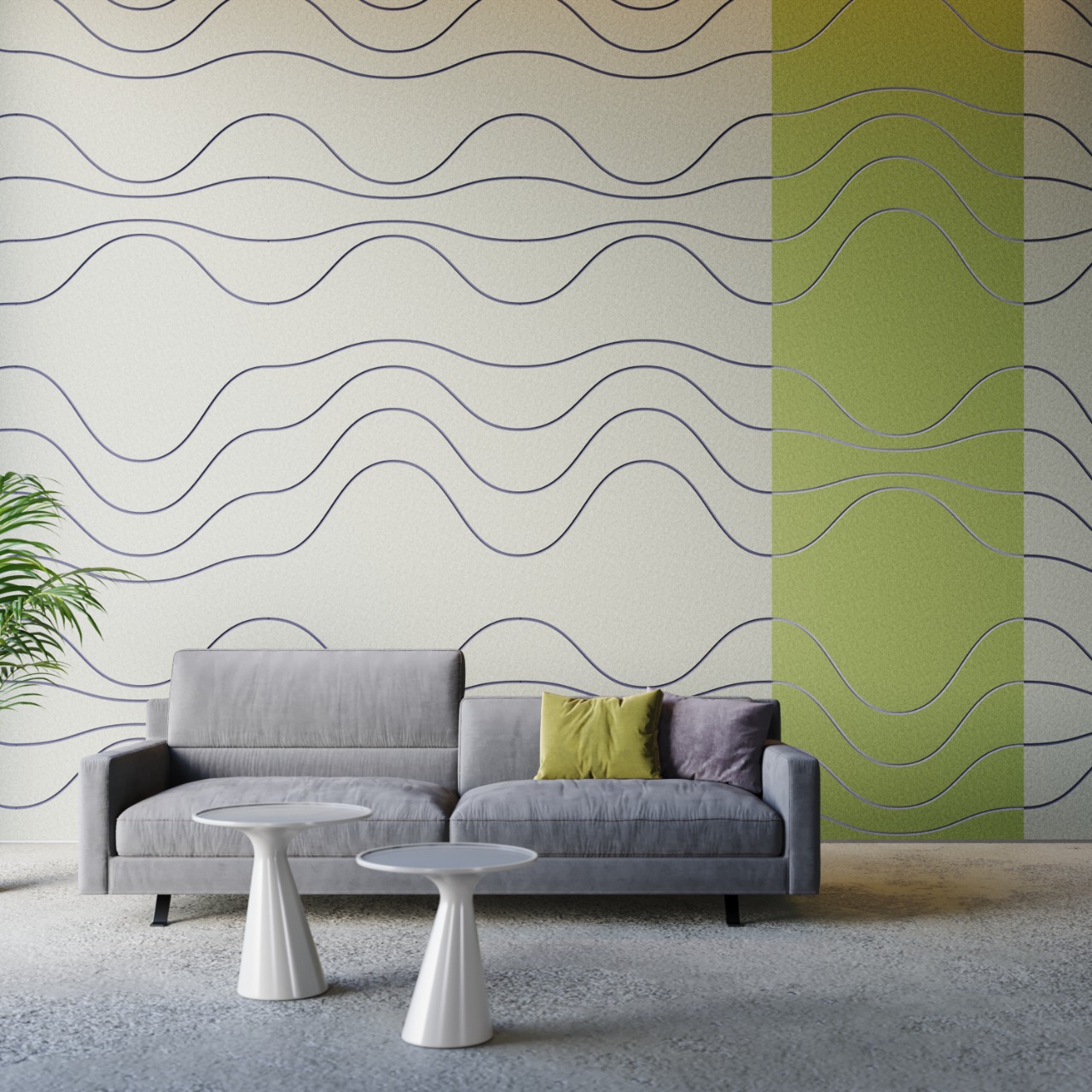 patterned acoustic panels