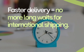 Image explaining Ezobord's faster delivery