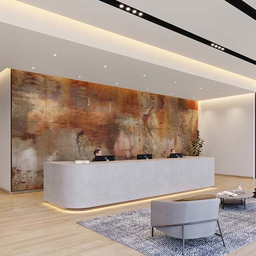 Reception with Rubik by EzoBord